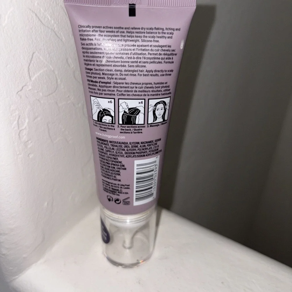 Living Proof Restore Dry Itching‎ Scalp Treatment Microbiome Balancing 3.4 oz.